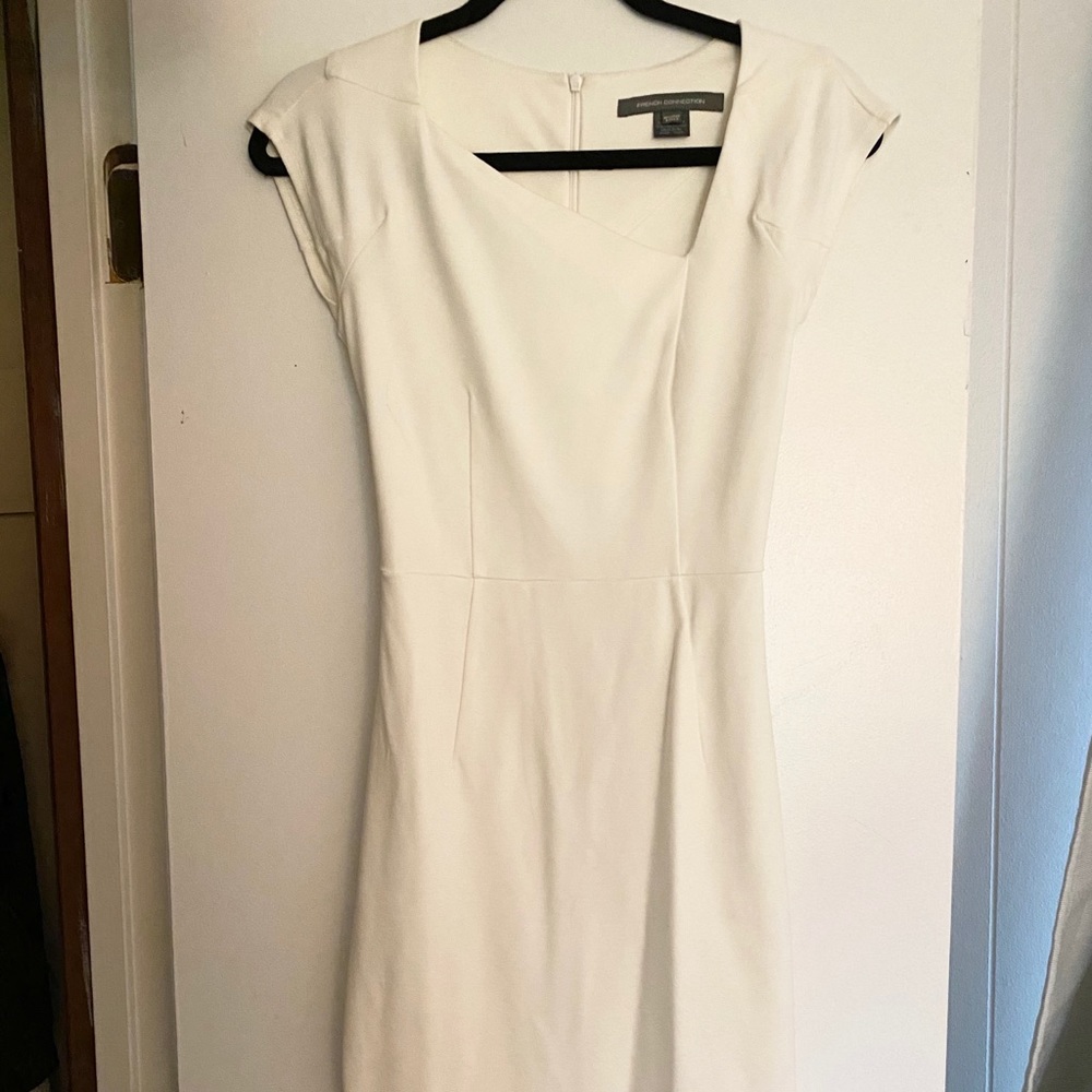 French Connection White Dress Size 2